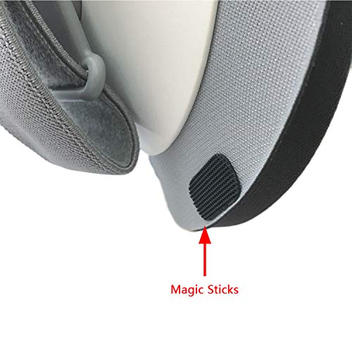 AMVR VR Face Cover Pad Non-woven Fabric Disposable Hygiene Mask Sponge Mat with Magic Sticks for Oculus Go (50 pcs) - Thumbnail 5