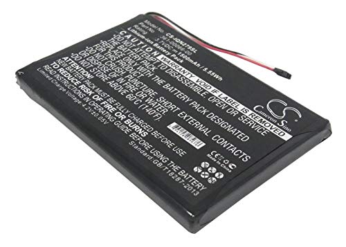 VINTRONS 1500mAh Battery for Garmin Nuvi 2797, Nuvi 2757, Garmin Dezl 760LMT,