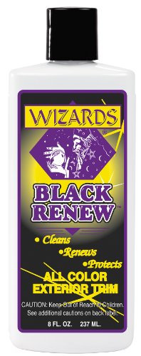 Wizards 66309 Black Renew All Color Exterior Trim Treatment - 8 oz.