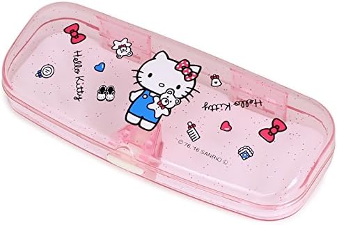 Sanrio glasses case Hello Kitty nose addressed with plastic pink SR-650S-16A