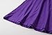 LARACE 3/4 Sleeve Shirts for Women Plus Size Tunic Dressy Top Loose Fit Flare T-Shirt(2X, Deep Purple)