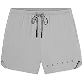 Battle Sports Fly 2.0 Kids Athletic Shorts - Lightweight 6” Inseam Sweat Wicking Drawstring Shorts with Built-in Cell Pocket