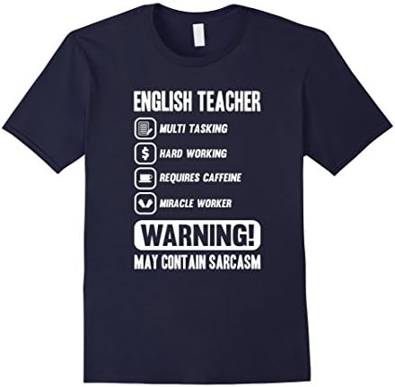 Funny English Teacher Gift T-Shirt