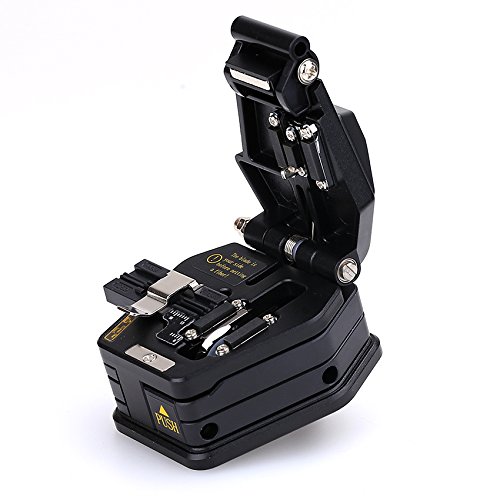 FTTH Fiber Optic Tool Kit 18 in 1 with Fiber Optical Power Meter and 1mW Visual Fault Locator and Cable Cutter Stripper Tool SKL-6C Fiber Cleave Multi-function Equipment Tool