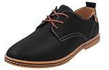 iLoveSIA Men's Leather Oxfords Shoe