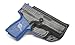 Concealment Express IWB KYDEX Holster: fits Kahr PM9 - Custom Fit - US Made - Inside Waistband - Adj. Cant/Retention (CF BLK, Right)