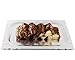 Pack of 3 Heavy Duty Disposable Silver Colored Trays