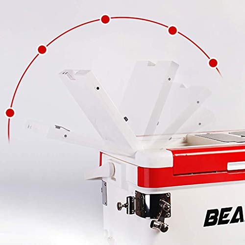 ZFF 42L Isolierung Fischereikasten Mit Räder Multifunktion Angeln Stuhl Angelzubehör Sitzkiste Angeln Dry Box Kühler… – Bild 4