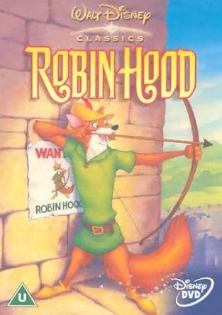 Amazon Com Robin Hood Brian Bedford Phil Harris Roger Miller Peter Ustinov Terry Thomas Monica Evans Andy Devine Carole Shelley Pat Buttram George Lindsey Ken Curtis Candy Candido Wolfgang Reitherman David Michener Eric Cleworth