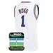 AFLGO Bug #1 Space Basketball Movie Stitched Jersey S-XXL 90S Costume Hip Hop Party Clothing - White, Medium
