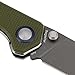KIZER Knives Pocket Knife with Green Clip G10 Handles Material EDC Folding Knife, Begleiter V4458A2