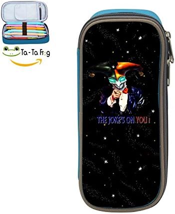 ERNIU April Fool's Day Pencil Case, Homecube Large Capacity Pouch Durable Students Stationery Two Big Pockets With Double Zipper