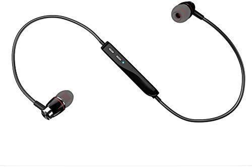 Wireless Bluetooth 4.0 Sport Headphones Sweatproof Noise Cancelling In-Ear Earbuds with Stereo Sound