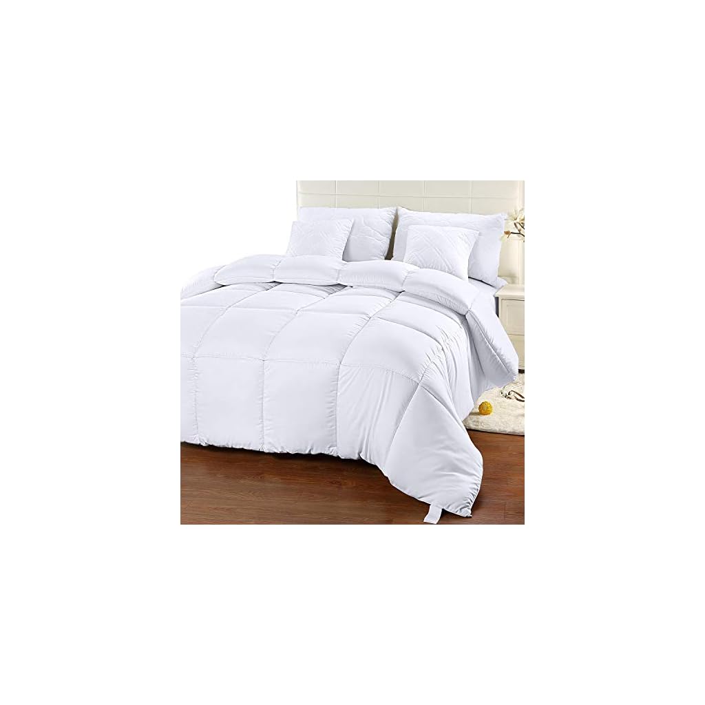 Utopia Bedding Comforter Duvet Insert Quilted Comforter with Corner