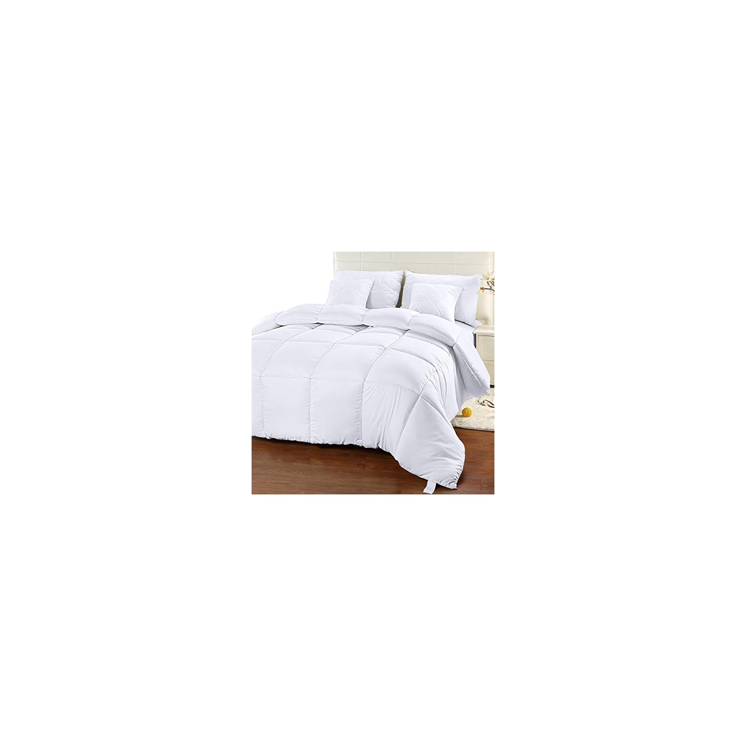 Utopia Bedding Comforter Duvet Insert Quilted Comforter with Corner