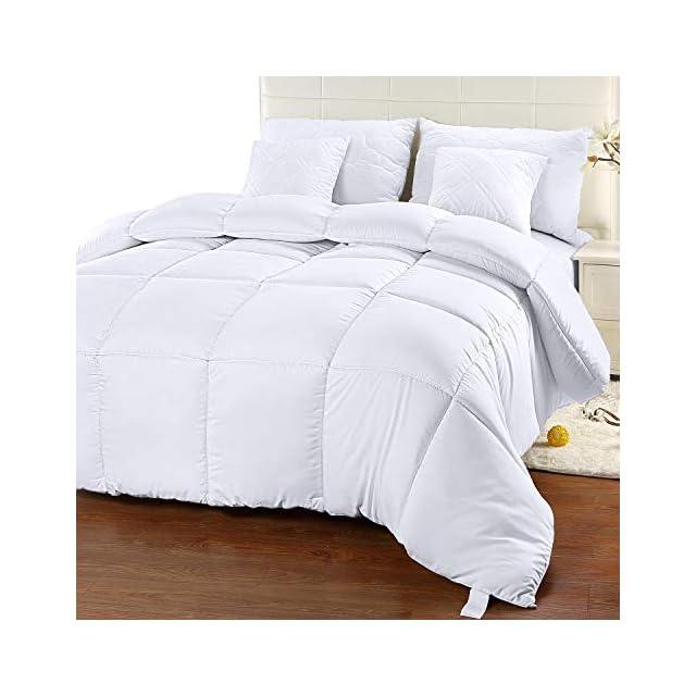 Utopia Bedding Comforter Duvet Insert Quilted Comforter with Corner