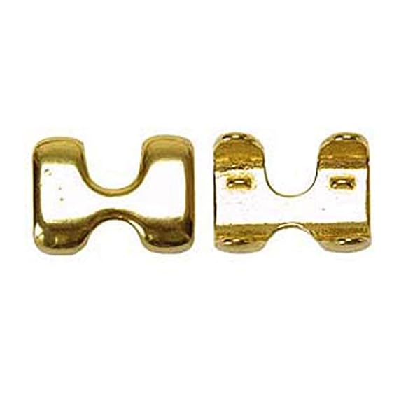 HILASON-16-Pack-Western-Horse-Solid-Brass-Halter-Clamps-Lead-Rope