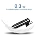 Bluetooth Headset, with 240-Hr Standby Time V4.1 Bluetooth Earpiece Car Driving Wireless Hands Free Headphones with Mic Cell Phone Noise Cancelling in-Ear Compatible with iPhone Android (Black)