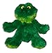 KONG Plush Frog Toy, Small, Green
