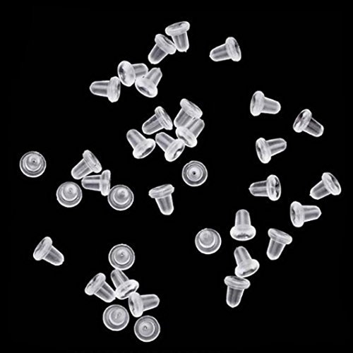 image for HIRIRI Jewelry HIRIRI Hot Sale 150 Pieces Clear Clutch Earring Safety 