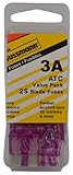 Bussmann (VP/ATC-3-RP) Violet 3 Amp 32V Fast Acting ATC Blade Fuse, (Pack of 25)
