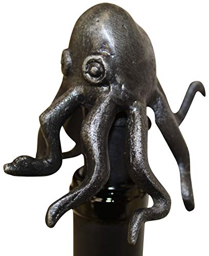 Octopus Wine Cork Stopper from Evvy Functional Art