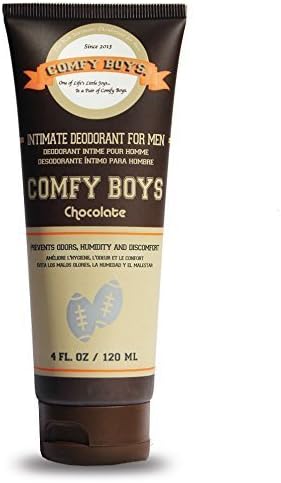Comfy Boys Chocolate - #1 Intimate Deodorant for Men - 4 oz Daily Grooming Companion by Comfy Boys