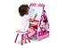 Delta Children Activity Center with Easel Desk, Stool and Toy Organizer, Disney Minnie Mouse
