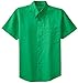 Joe's USA Men's Short Sleeve Wrinkle Resistant Easy Care Shirts in 21 Colors. Sizes XS-6XL
