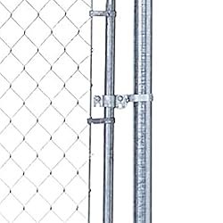 1-3/8" x 1-3/8" Fork Latch Galvanized Fence Gate