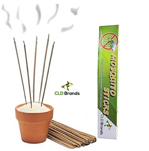 UPC 740781918094, CLD Brands Mosquito Repellent Sticks - Natural Outdoor Incense - Deet Free - Non-Toxic - 50 Sticks