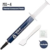 ARCTIC MX-4 - Thermal Compound Paste For Coolers | Heat Sink Paste | Composed of Carbon Micro-particles | Easy to Apply | High Durability - 4 Grams