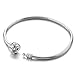 Long Way Bracelet,925 Sterling Silver Basic Charm Bracelet Snake Chain Fine Jewelry for Women, Best Christmas Birthday Gift for Mother Wife Girlfriend (Silver 7.1inches)