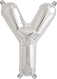 NorthStar 00503 Letter Y Foil Mylar Balloon, 16