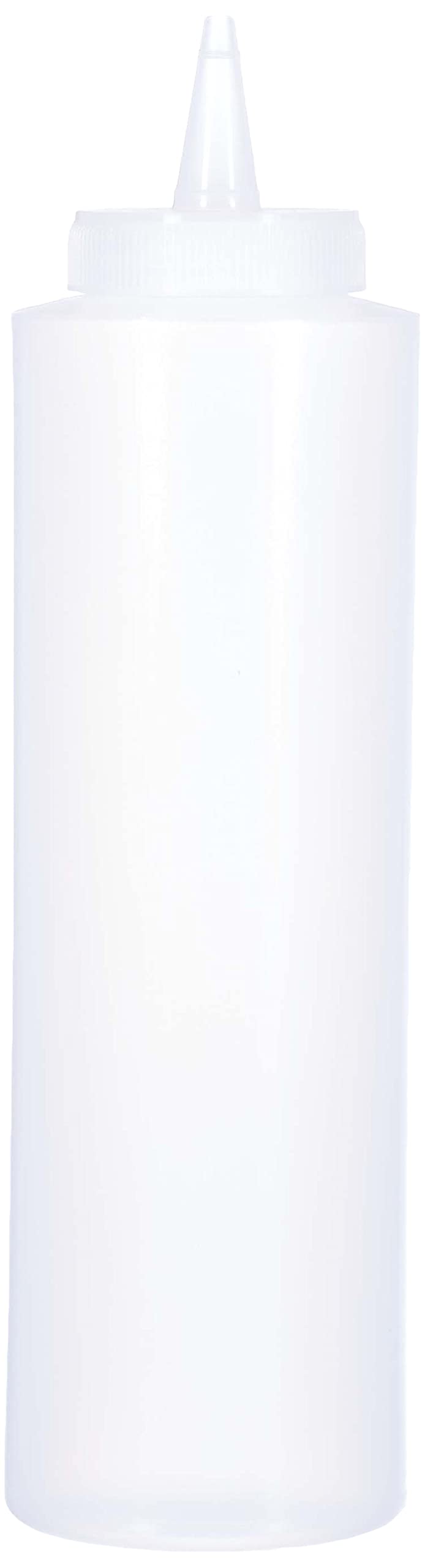 Nextday Catering K657 Vogue Squeeze Sauce Bottle, 12 oz., Clear