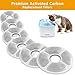 Carbon Replacement Filters for Pet Fountain - 6 Packs Concentrated Carbon Technology Filters for MOSPRO Cat and Dog Automatic Flower Water Dispenser