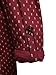 Neleus Men's Long Sleeve Button Down Casual Shirts,501# Burgundy & Red (Skull),L