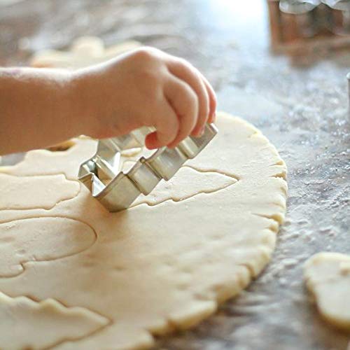 image for BAKHUK 20pcs Halloween Cookie Cutters, Thanksgiving Mix Set - Fall Bis