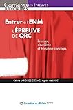 ENTRER À L'ENM - L'ÉPREUVE DE QRC: PREMIER, DEUXIÈME ET TROISIÈME CONCOURS (CARRIÈRES JUDICIAIRES) (French Edition) by 