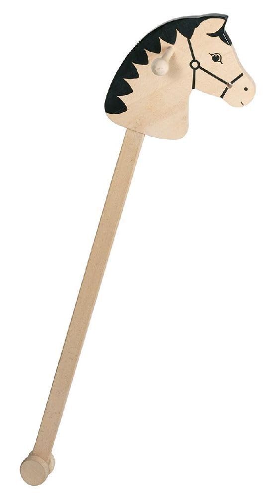 Toys Pure Wooden Hobby Horse