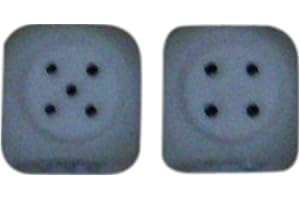 MAKJUNS The Braille Store 6 Large Tactile Braille Dice For Blind Or Sighted Players