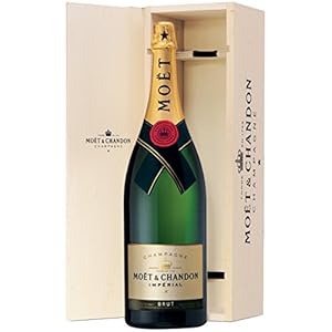 Moët & Chandon Brut Impérial Jeroboam Champagner Trocken mit Holzkiste (1 x 3 l)