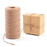 Natural Jute Twine, 328 Feet Twine String for DIY