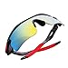 Polarized Sports Sunglasses, MiluoTech Sunglasses for Men Women Cycling Riding Running Baseball