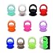 Oyaface 22pcs Silicone Ear Gauges Flesh Tunnels Plugs Stretchers Expander Ear Piercing Jewelry 00g(10mm)