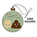 GRAPHICS & MORE Toilet Paper and Poop We Go Together Like Funny Friends Wood Christmas Tree Holiday Ornament