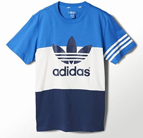 Amazon Co Jp Adidas Tシャツ 青 Color Block Clothing Accessories