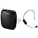 Wireless Voice Amplifier 10W 1800mAh Portable Mini PA Speaker with UHF Wireless Headset Microphone Hands-free Rechargeable Classroom Microphone for Teachers Tour Guides and Presentations