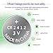 CR2412 3V Lithium Battery (5 - Pack)
