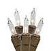 Vickerman Clear Mini Christmas Lights with 4